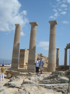 The Temple of Athena, Acropolis, Lindos