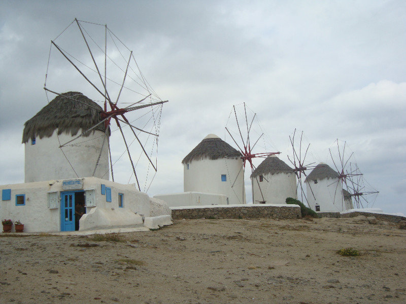 The Myconos Windmills