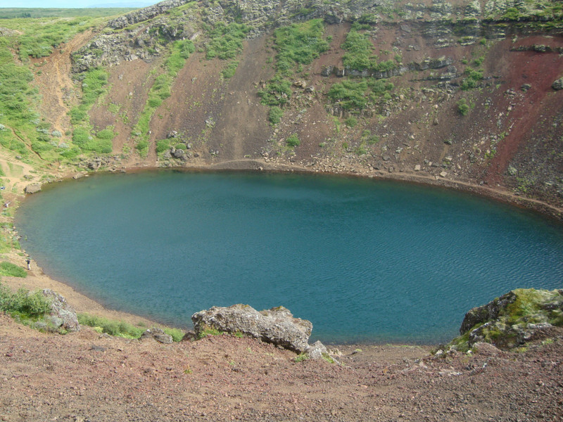 113.  Kerid Crater Lake