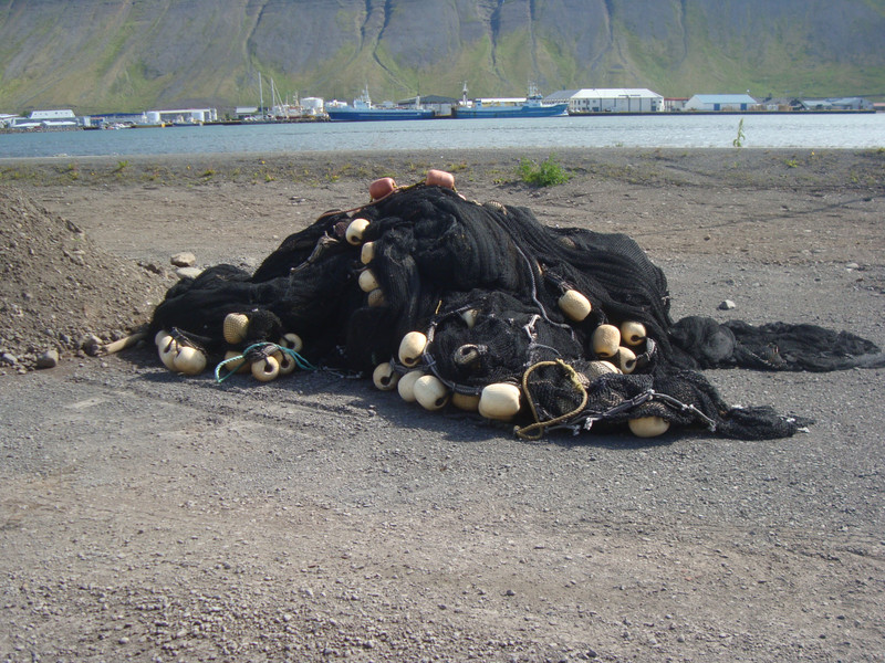 158.  Fishing Nets at Isafjordur