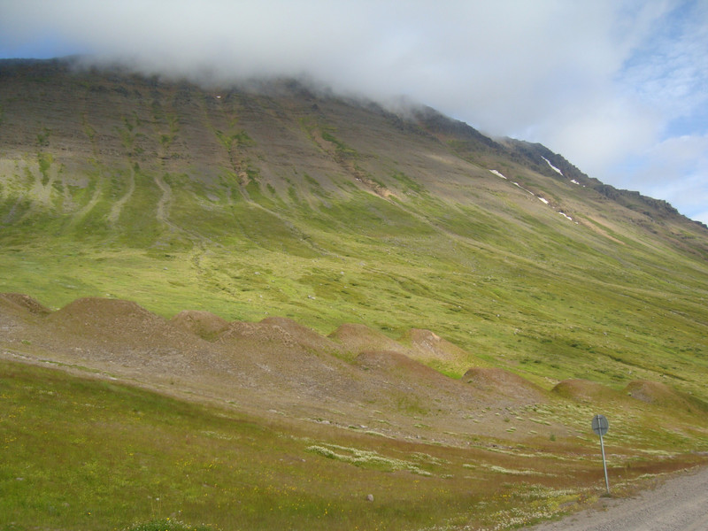 138.  Avalanche Defenses near Isafjordur.J