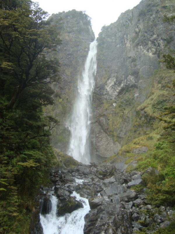 38.  Devil's Punchbowl Falls from the Overlook
