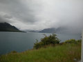 29.  Lake Hawea in the Rain