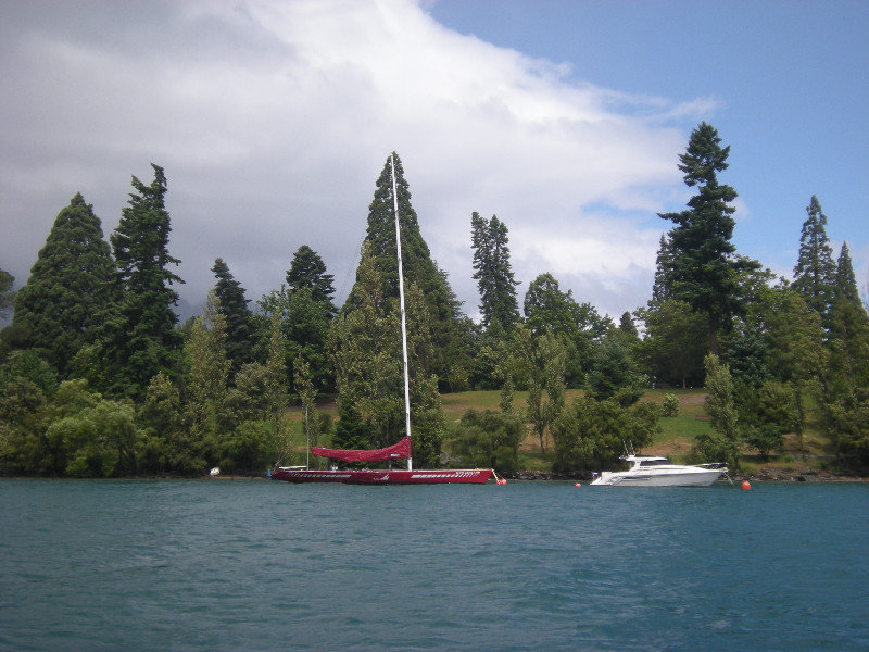85. The NZ Americas Cup Winning Boat
