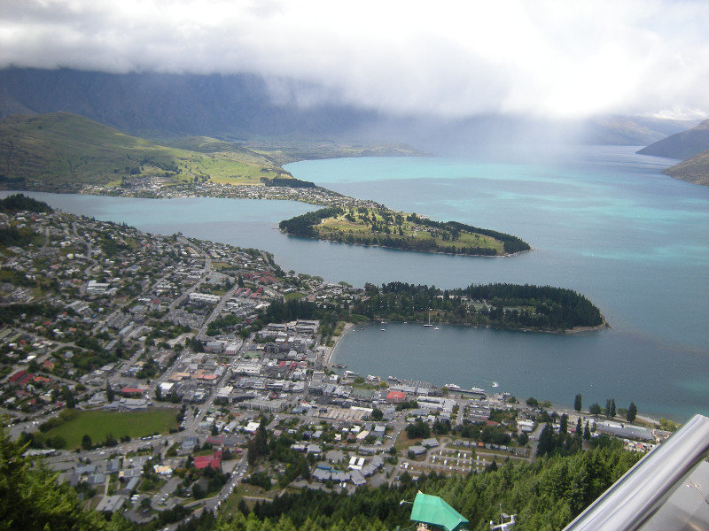 6. Queenstown Gondola View from Top (Cloud Lifting Slowly)