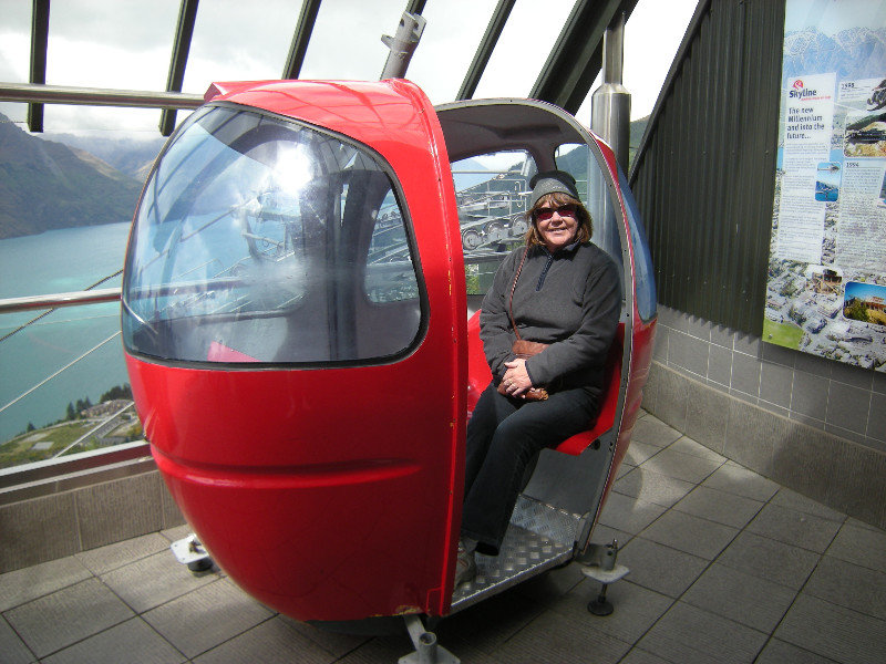 9. M in the Dummy Gondola at the Summit