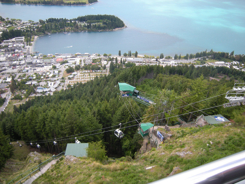 10. Queenstown Gondola View from Top (Cloud Lifting Slowly)