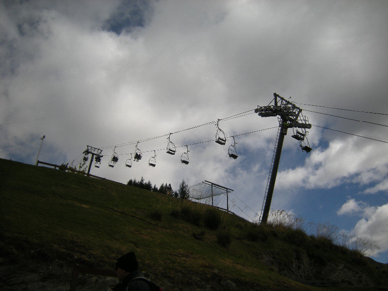 15. The Chairl Lift to the Luge - Queenstown Gondola Summit