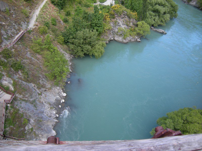 27. View Down from the Bungy Platform