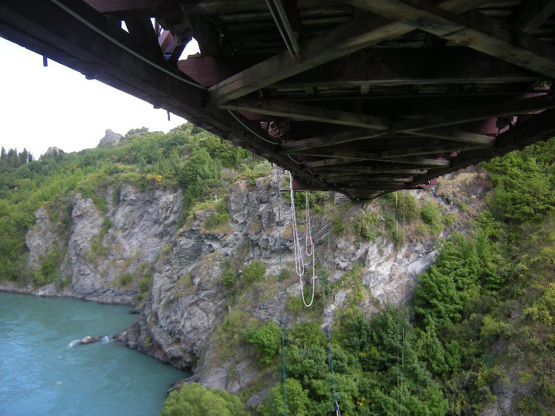 31. View from the Viewing Deck beneath the Bungy Platform