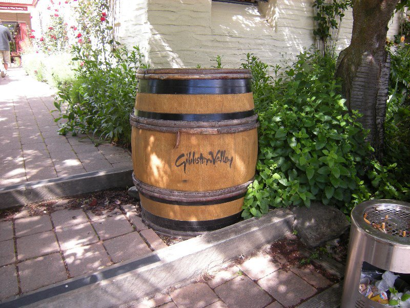 32. Barrel at the Gibbston Valley Vineyard