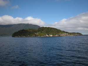 46. The Tasman Sea at the Entrance to . Doubtful Sound