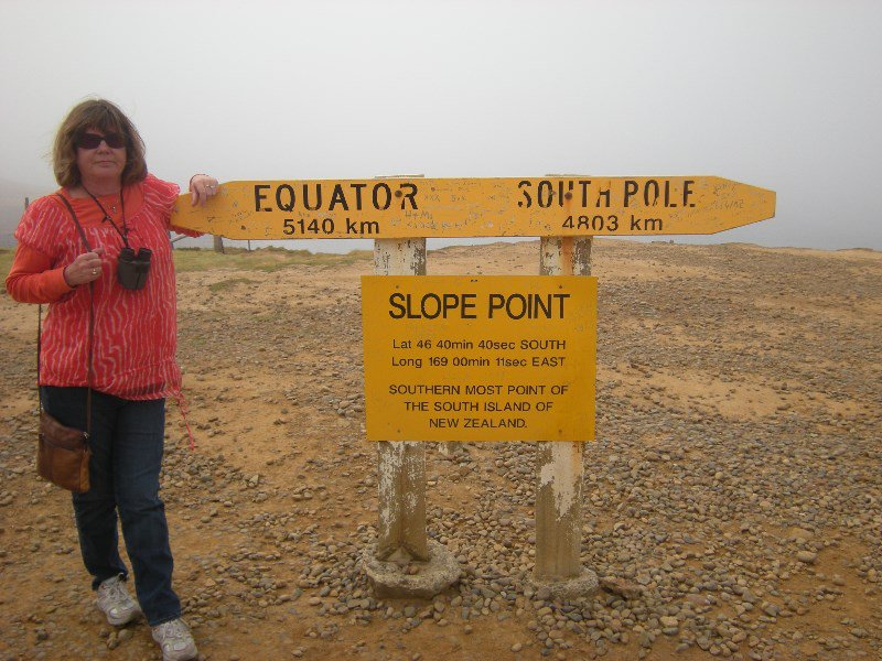 18. M at Slope Point