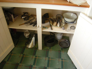 33. Kitchen Cupboards at the Fletcher House
