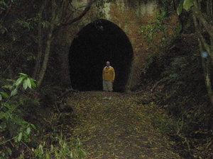 11. D on Historic Railway Tunnel Walk