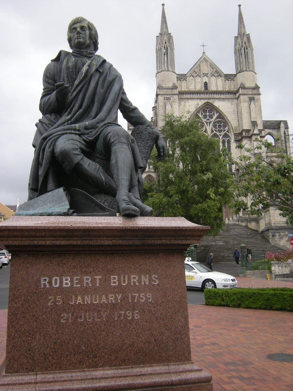 18. Robert Burns Statue, Dunedin