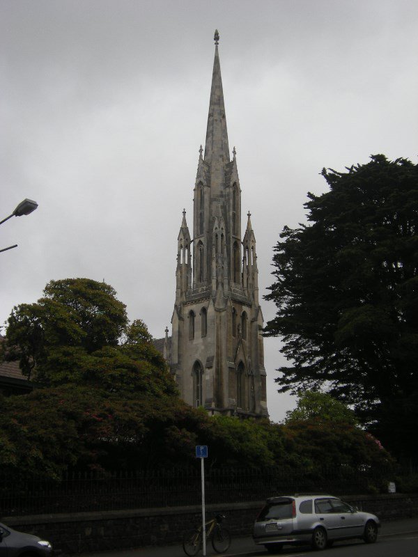 21.  First Church built in Dunedin