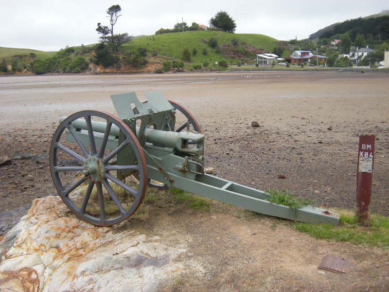 56. Restored WWW1 Gun Portobello, Otago Peninsula