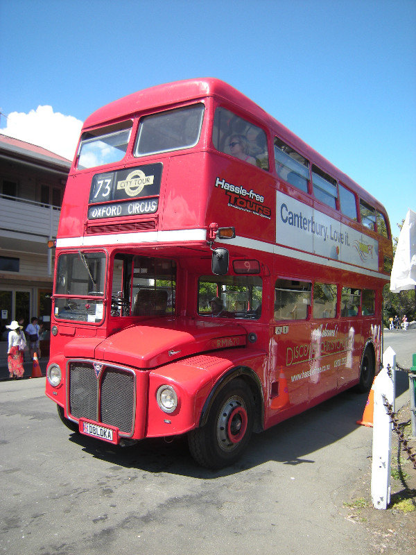 15. Banks Peninsula Tour by  London Bus