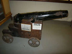 48. Cannon from The Ocean Mail Ship, Okains Bay Museum
