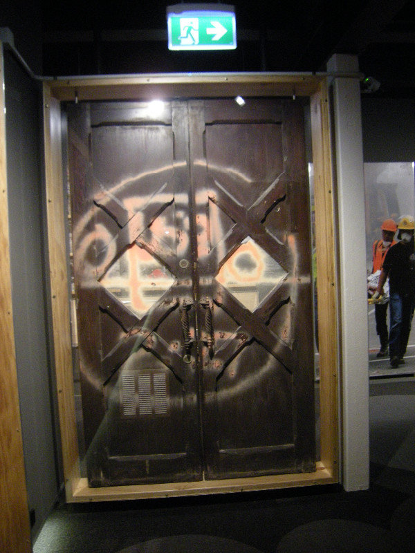 22. Door with Search & Rescue Markings