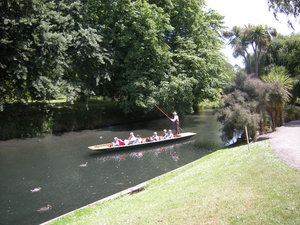 42. Punting on the River Avon