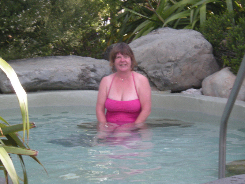 40.  M in Sulphur Pools Hanmer Springs Thermal Pools