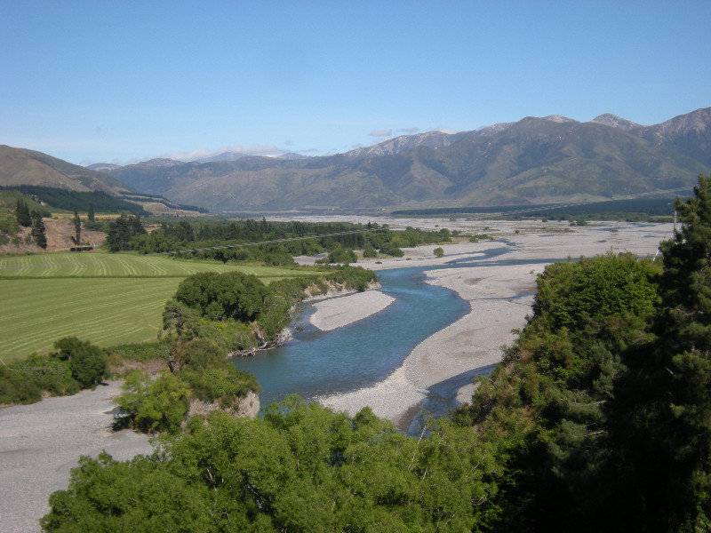 12. View from  Waiau River Lookout at Hanmer Springs