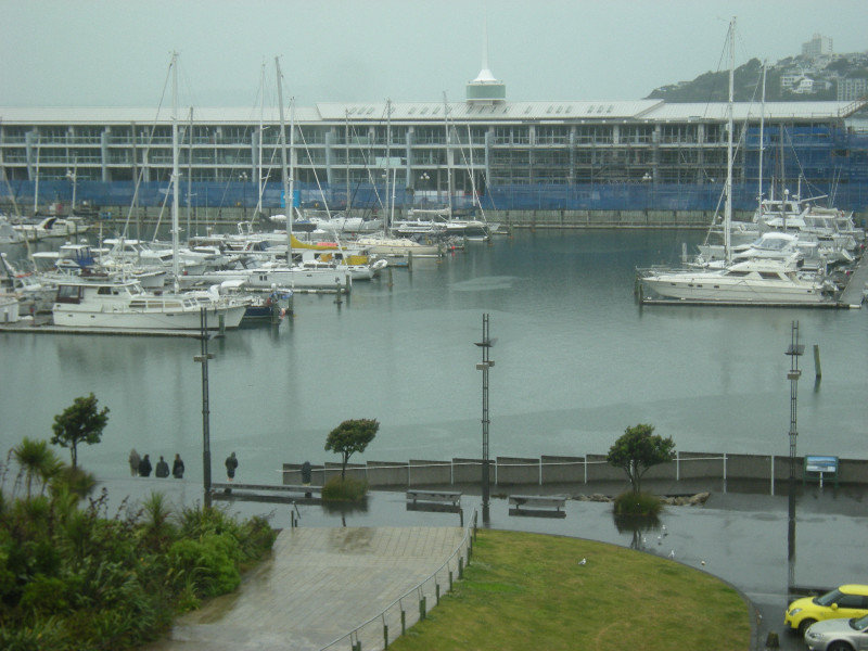 11. Rainy Wellington Harbour