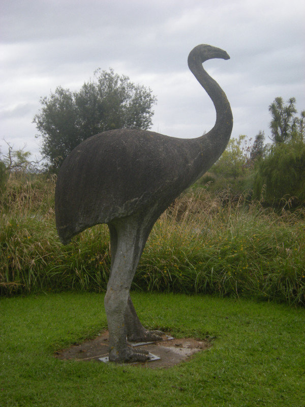 10. Moa Carving, Katikati Bird Gardens