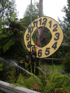 7. Water Powered Penulum Clock,  The Waterworks