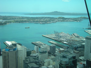 27. Auckland Docks from The Sky Tower
