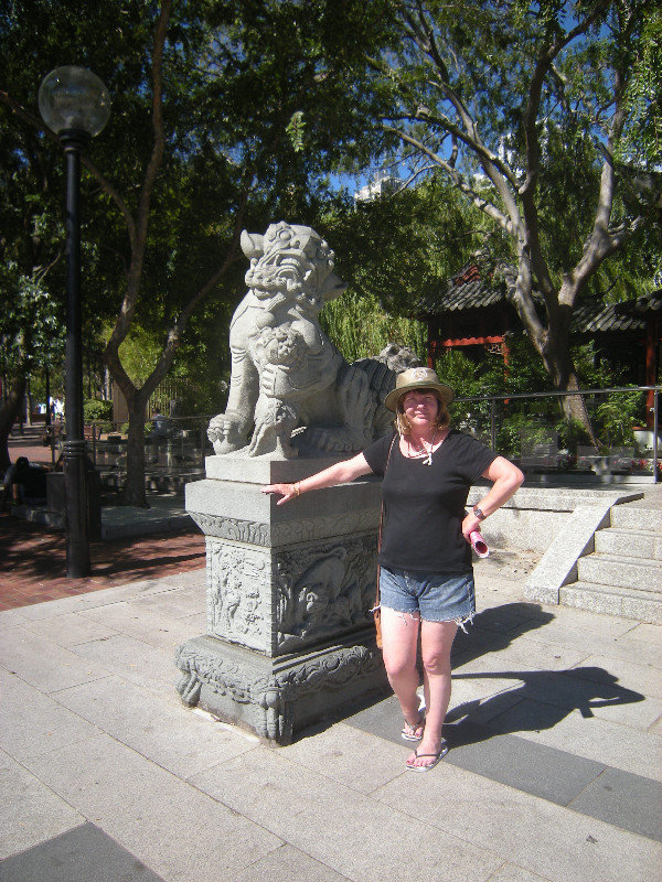 30.  M Outside Chinese Gardens, Sydney
