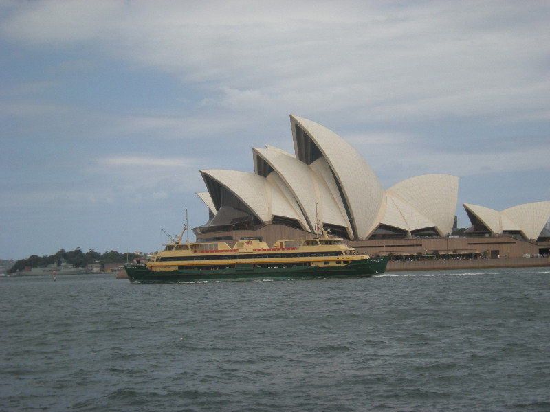 29. Opera House and Manly Ferry from Dawes Point