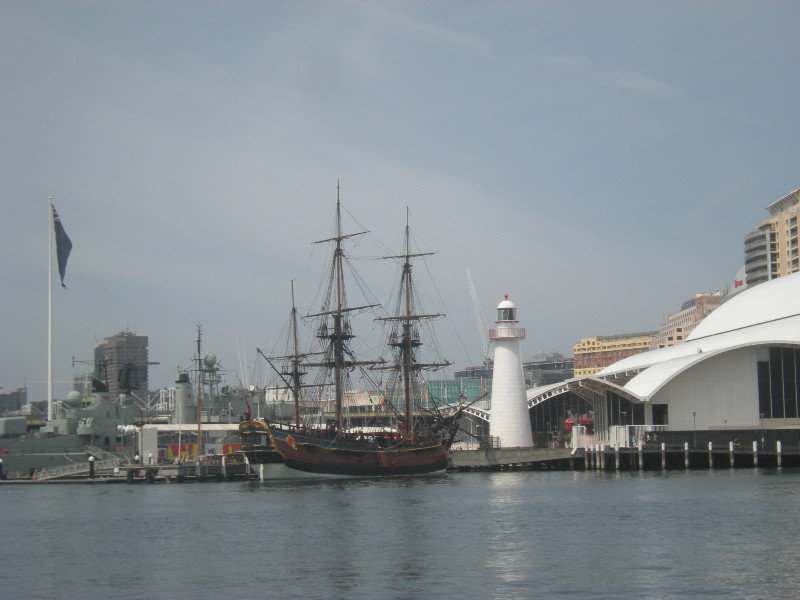1. THe Maritime Museum from the Ferry to Cockatoo Island