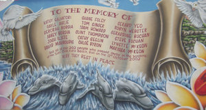 42. Memorial Mural to Victims of Bali Bomb 2002
