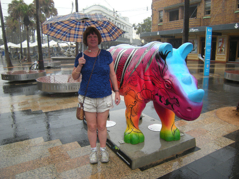 5. M with Rhino at Manly