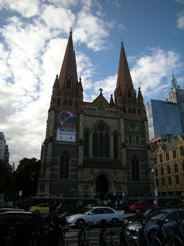 7. St Pauls from Federation Square, Melbourne