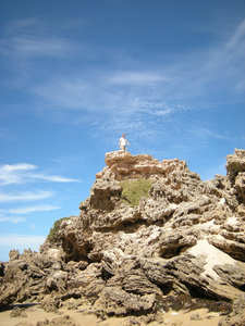 21. Chris Rock Climbing, The Surf Coast, Great Ocean Road