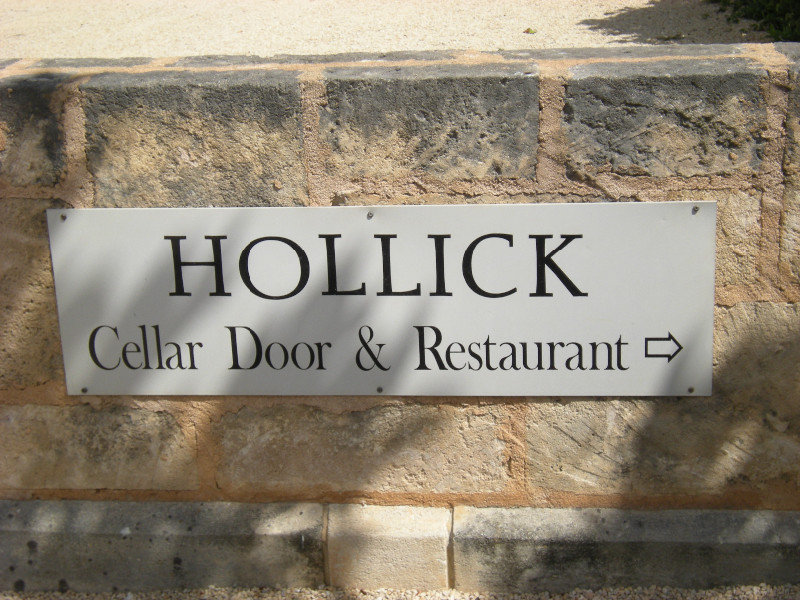 1.  Hollick Cellar Door Entrance