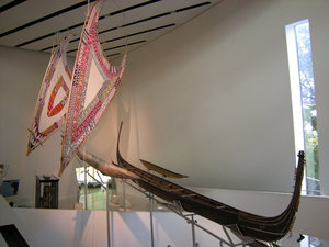 25. Canoes, Te Pasifika Gallery, Melbourne Museum
