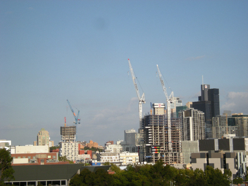 3. Melbourne from the YH Terrace