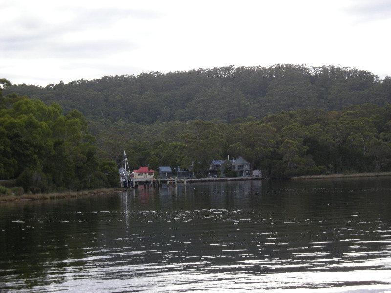 5. MacQuarie Harbour as we left Strahan