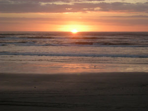 91.  Sunset at Ocean Beach
