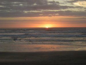 93.  Sunset at Ocean Beach