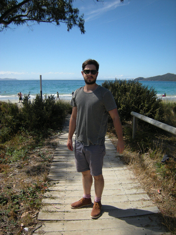13. Will on the Edge of  the South Bruny National Park