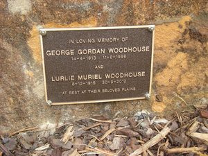 22. George Woodhouse Lookout Plaque