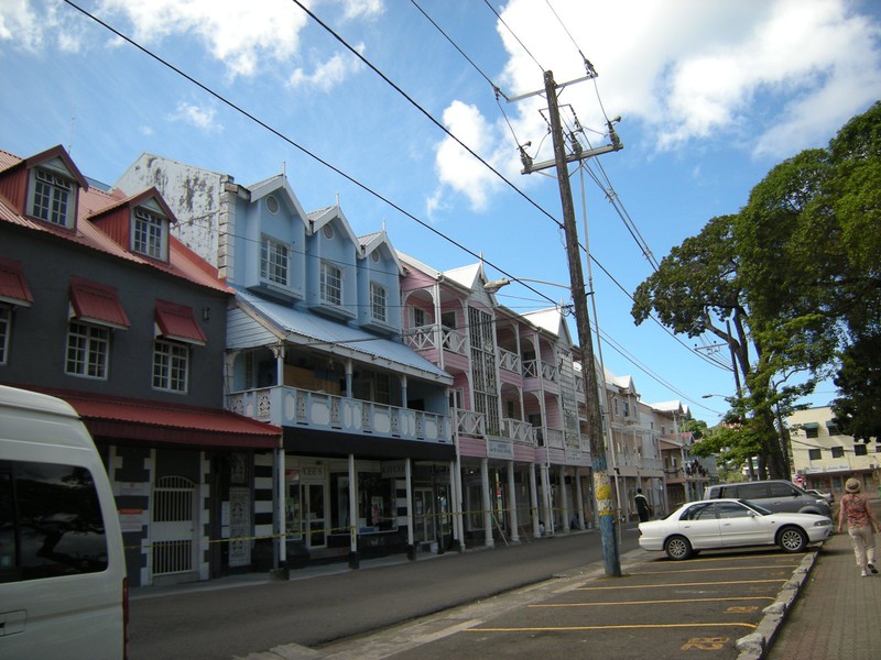 5. Painted Houses is Castries