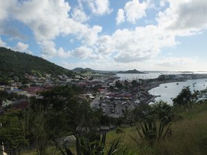 60. Marigot and Surrounds from Fort Louis