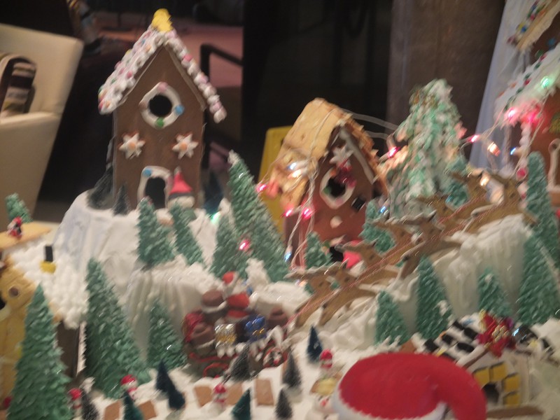 9. Gingerbread Houses on Azura